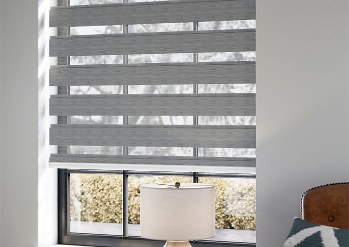 Nightshade, Blue Grey Grain - Day Night Blind - Image 6